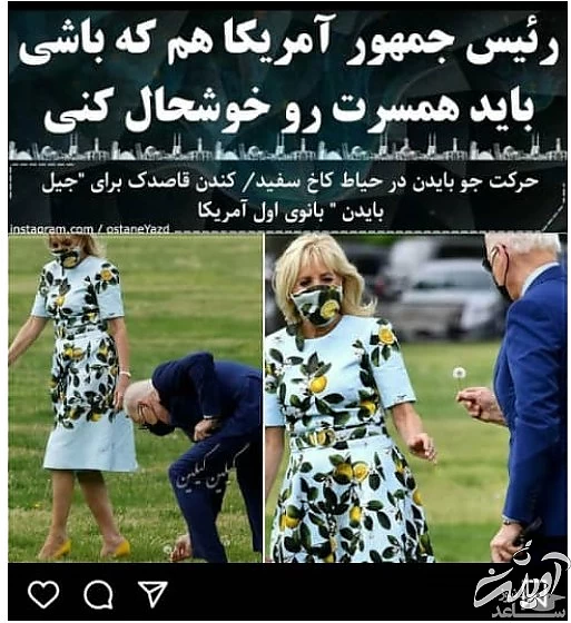 سوپرایز جیل بایدن